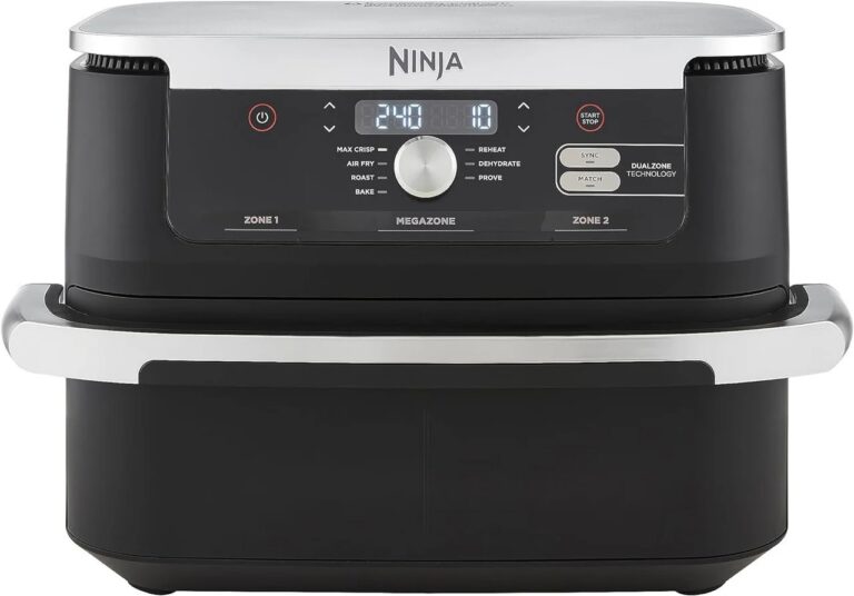 Ninja Foodi FlexDrawer Dual Air Fryer 10.4L (Black)