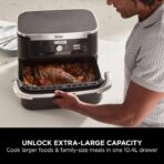Ninja Foodi FlexDrawer Dual Air Fryer 10.4L (Black) – image 9