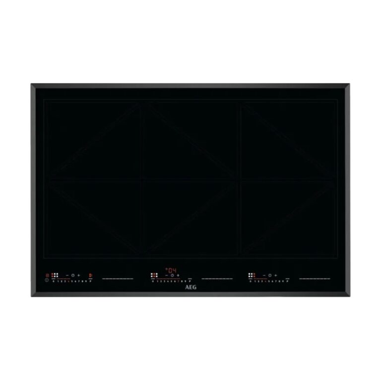 AEG IKK86681FB 8000 TotalFlex Induction Hob (Black)