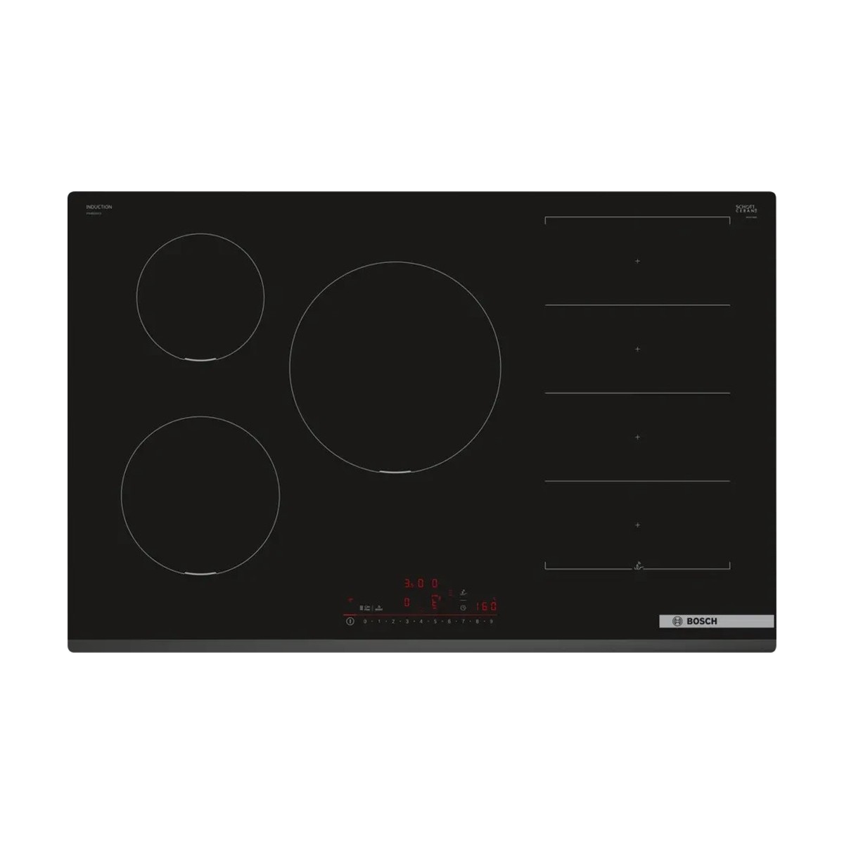 060-8-1 Bosch Series 6 PXV831HC1E FlexInduction Hob (Black)