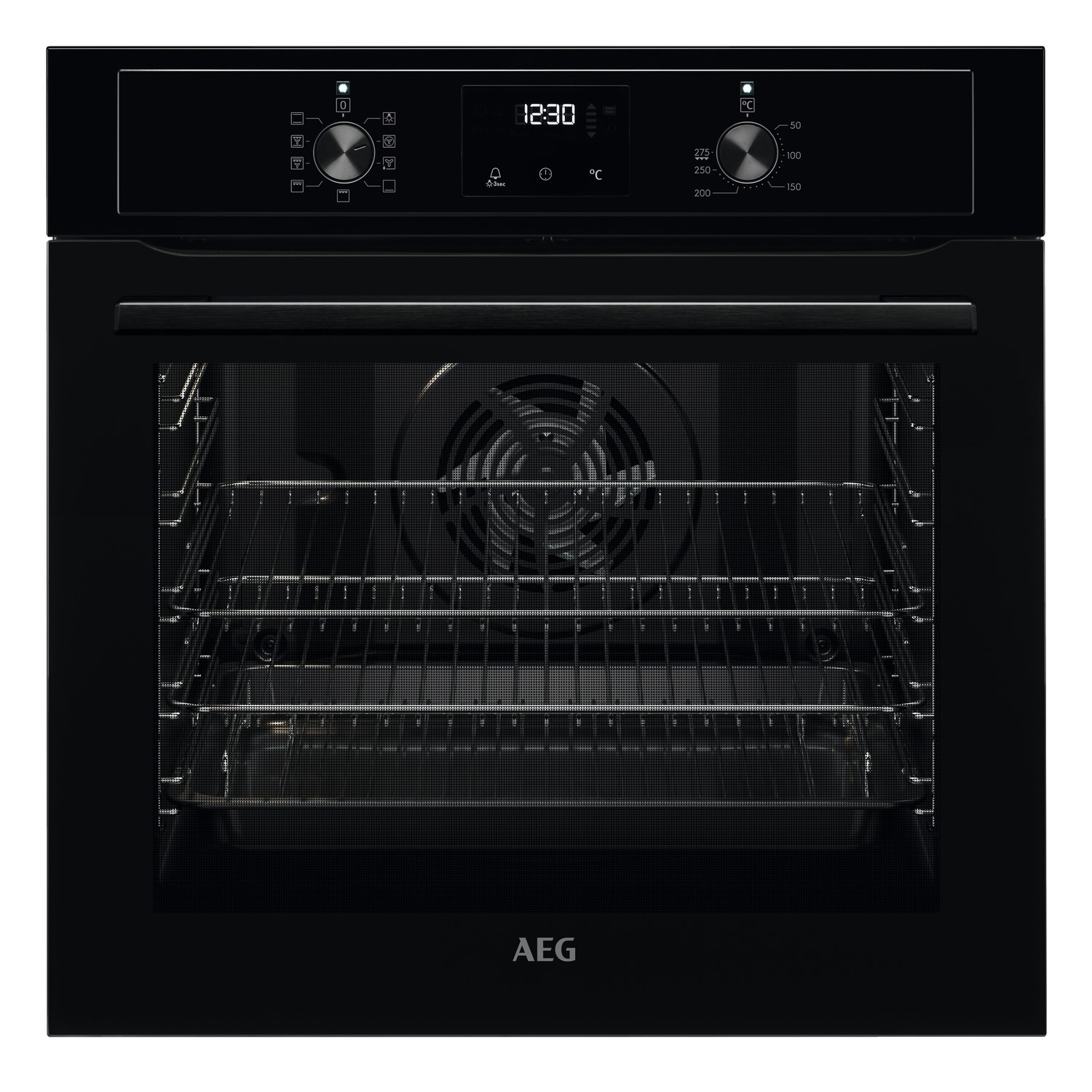 180-1 AEG BEX335011B 3000 SurroundCook Built-In Electric Single Oven (Black)