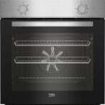Beko QBSE222X AeroPerfect Built-In Multifunction Oven and Ceramic Hob Pack (Stainless Steel)