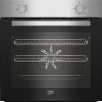 Beko QBSE222X AeroPerfect Built-In Multifunction Oven and Ceramic Hob Pack (Stainless Steel)
