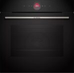 Bosch Series 8 HBG7541B1 Built-In Oven with Air Fry and Home Connect (Black)