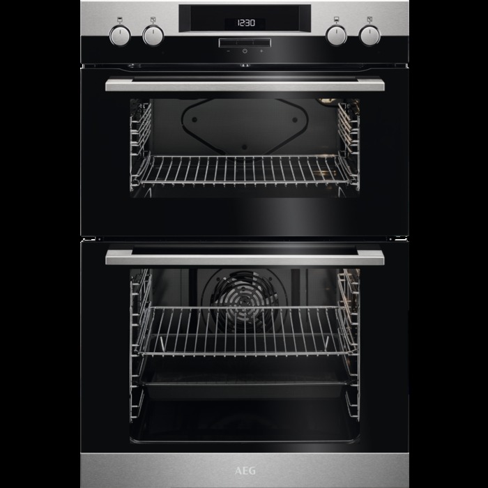 AEG 6000 SurroundCook DEK431010M Built-In Electric Double Oven (Stainless Steel)