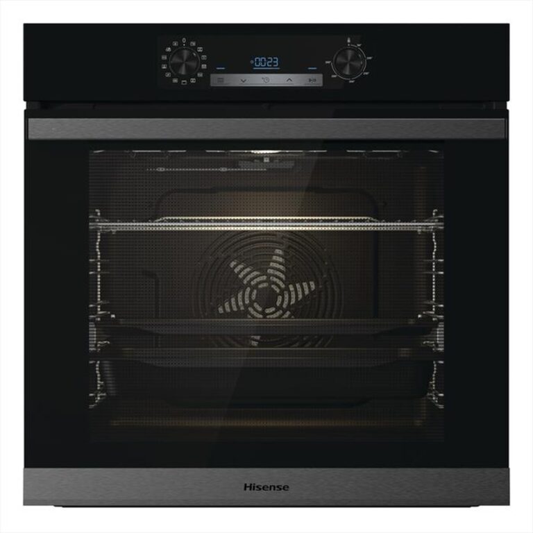 Hisense BSA65226AB Built-In Electric Single Oven with Steam Clean (Black)