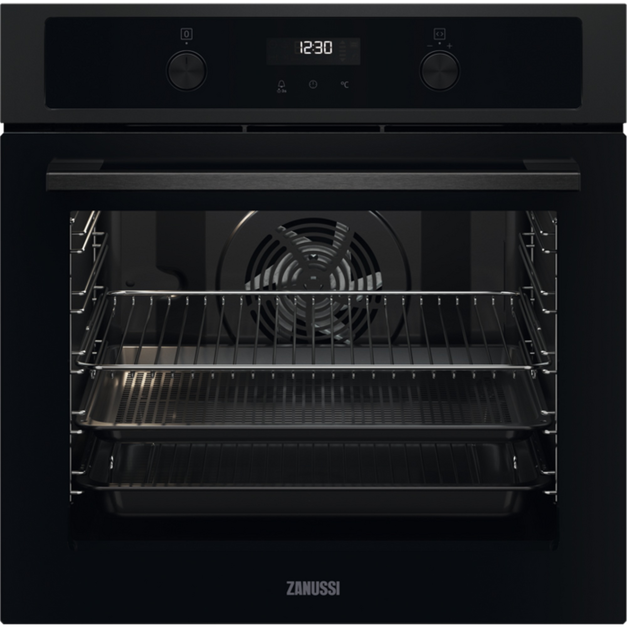 284-1 Zanussi ZOPNA7K1 Series 60 Built-In Single Oven (Black)