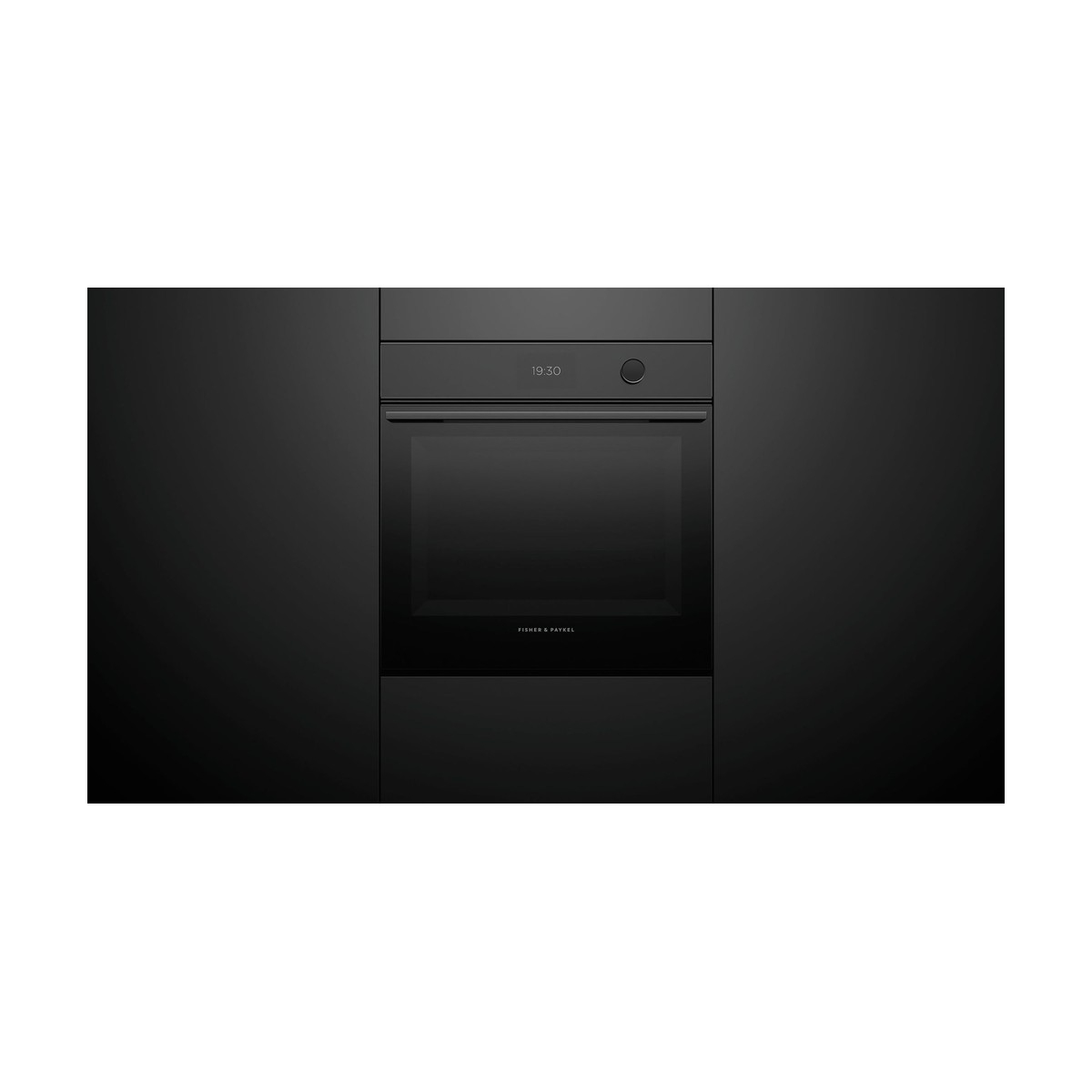 290-1-1 Fisher & Paykel OB60SMPTDB1 Series 9 Minimal Built-In Single Oven (Black Glass)